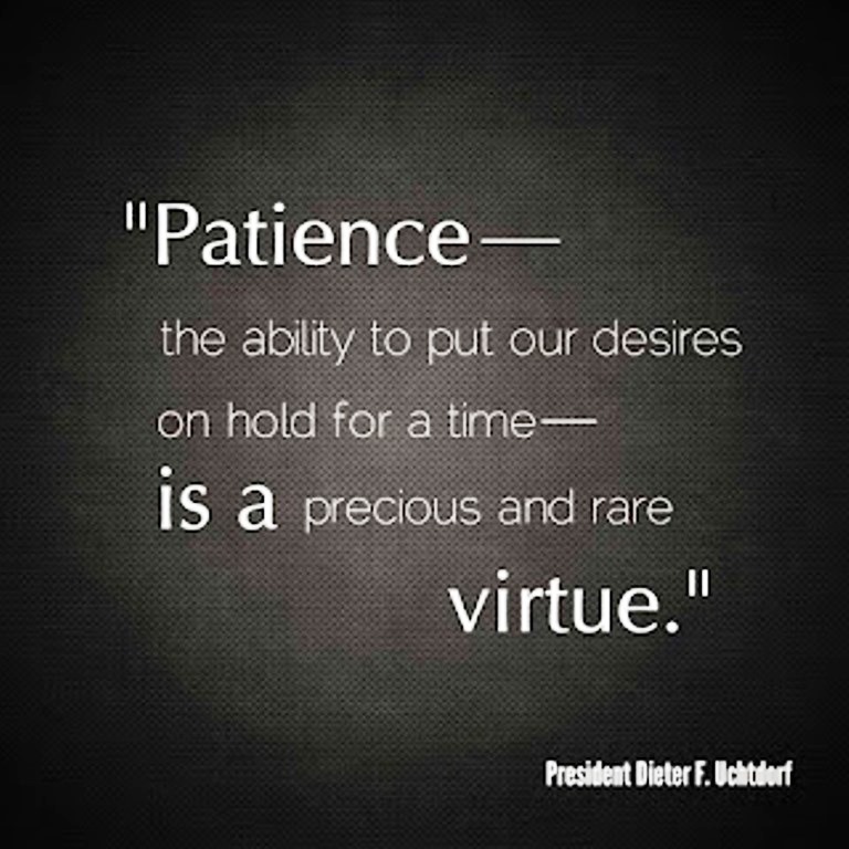 The Virtue of Patience in Ballroom Dance