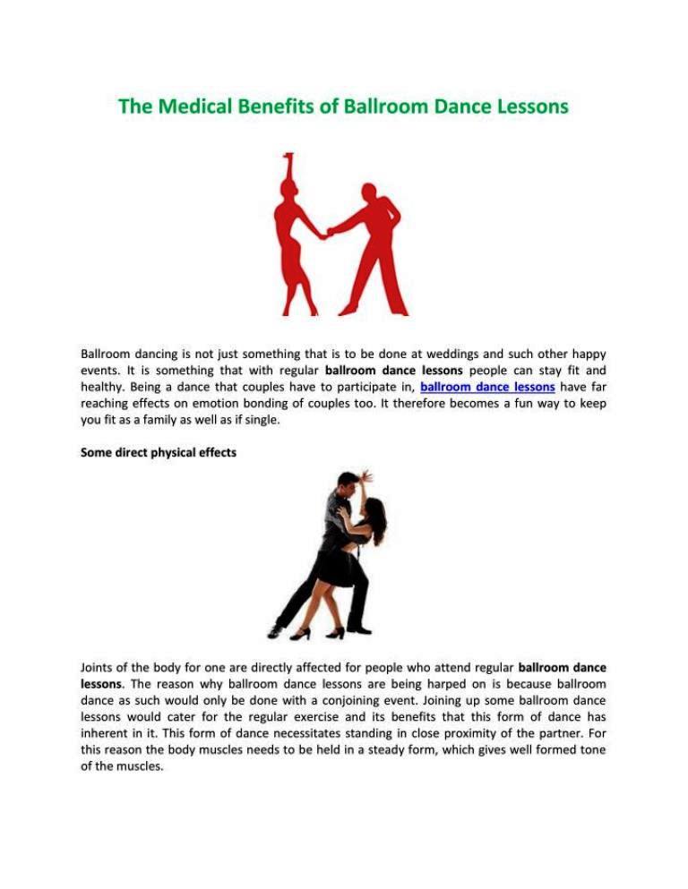 Nurturing Emotional Well-being through Ballroom Dance