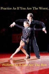 Commitment and Dedication in Ballroom Dance