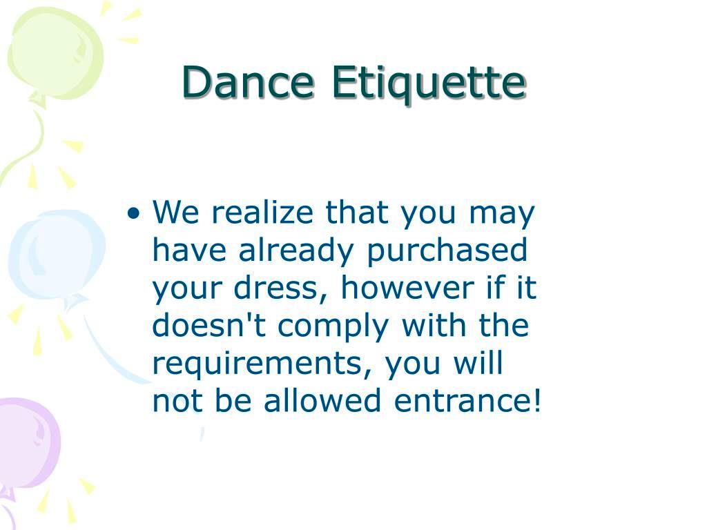 Manners on the Dance Floor The Role of Etiquette in Ballroom Dance