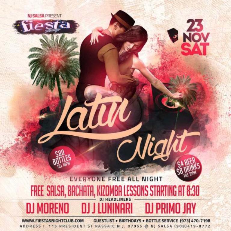 Latin Night at the Barcelona in Albany on Wednesdays