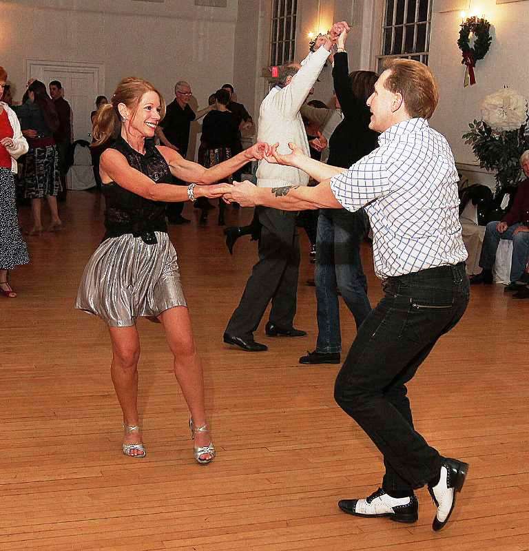 Lesson prior to the Third Friday Swing  Dance in Albany
