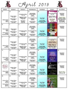Mindlin's Troy Ballroom Dance Schedule