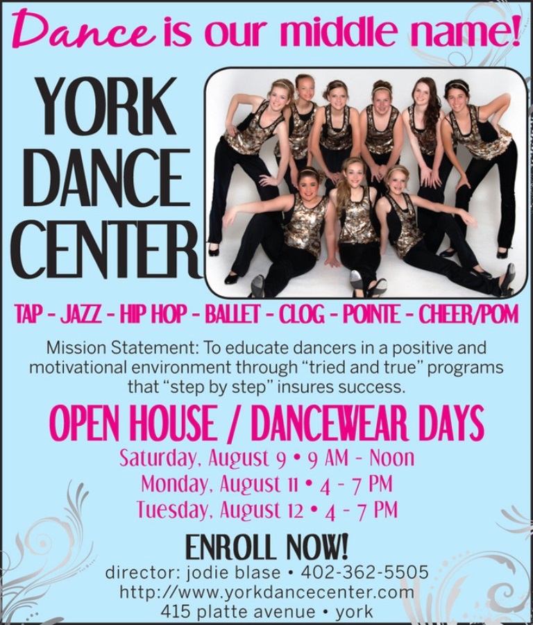 Paradise Dance Studio Open House Dance schedule
